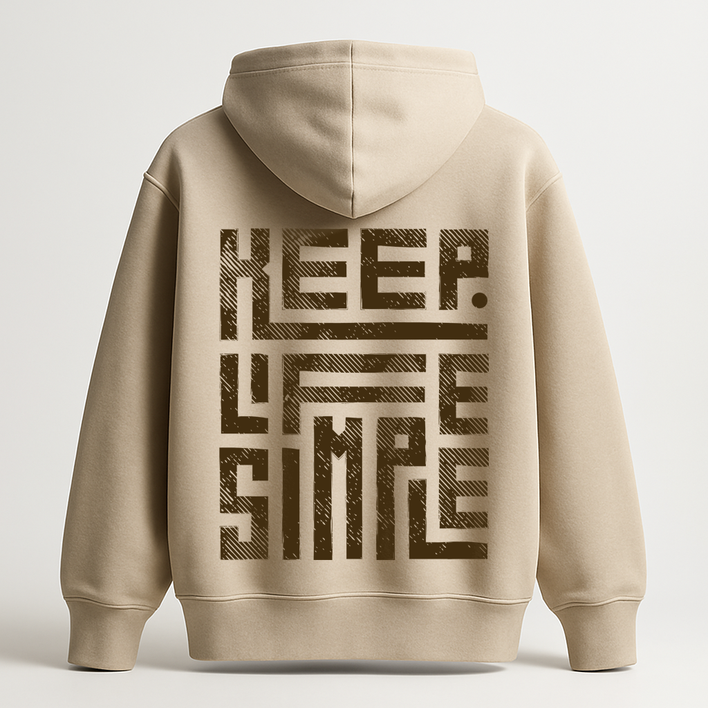 Hoodie Keep Life Simple
